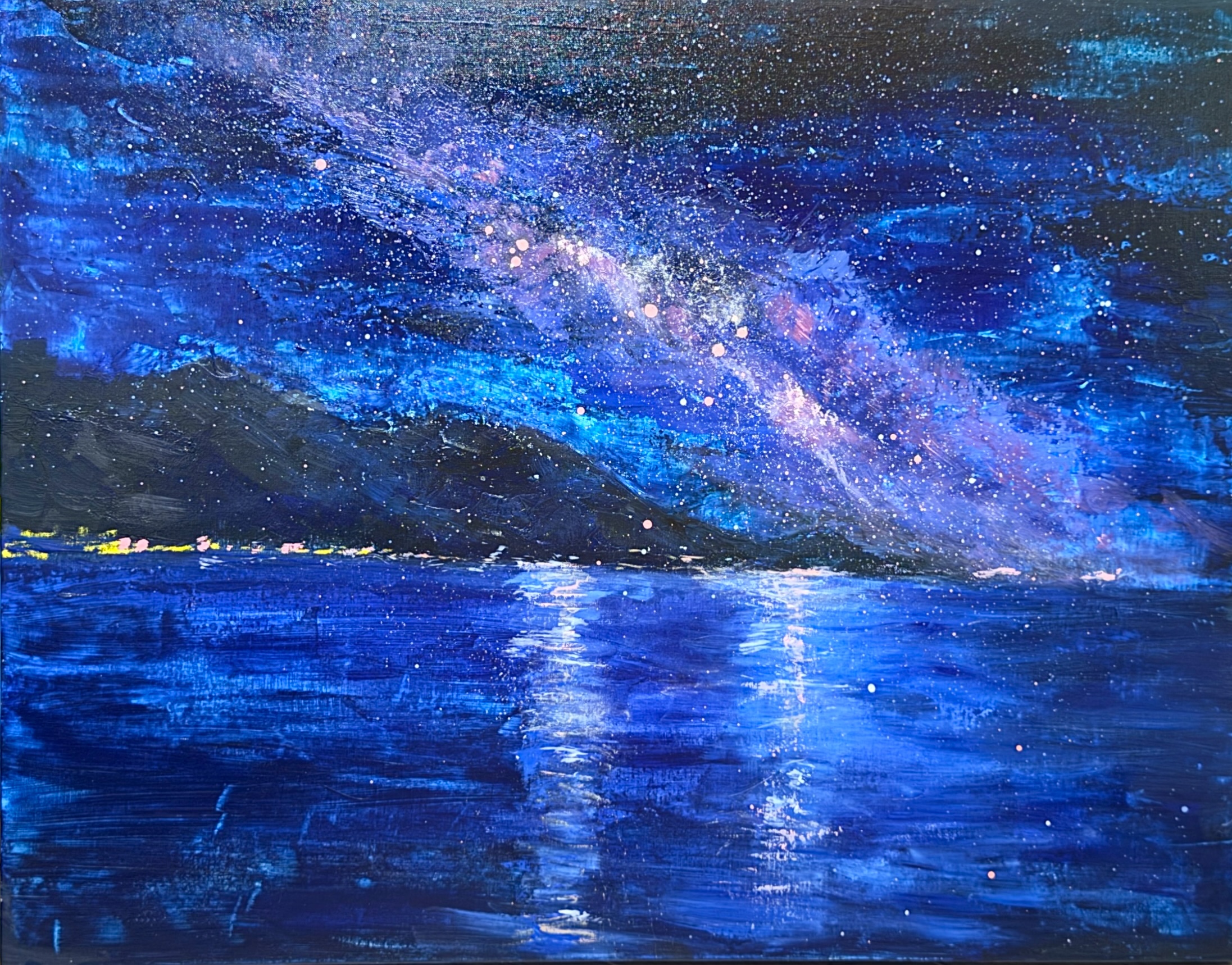 段逸君作品《台東都蘭銀河》